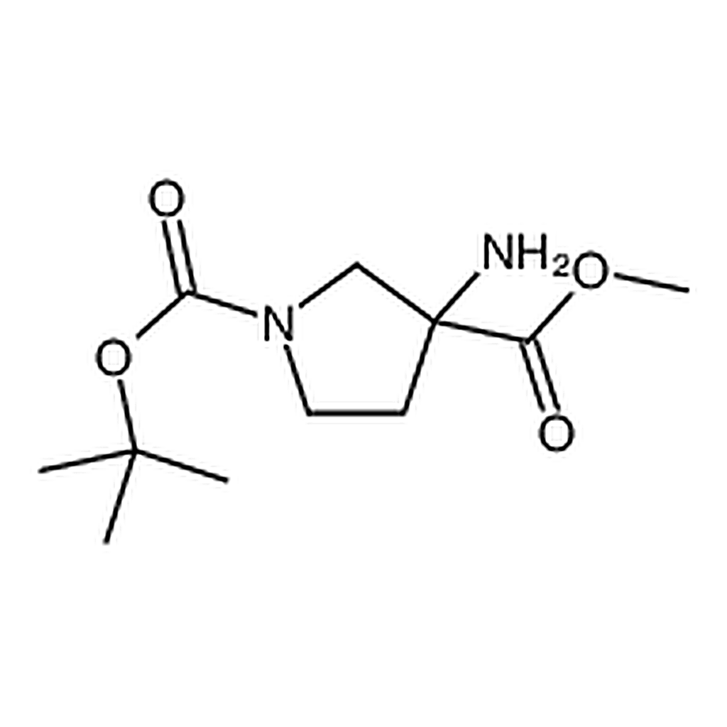 RHAWN 1-tert-Butyl 3-methyl 3-aminopyrrolidine-1,3-dicarboxylate