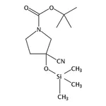 RHAWN tert-Butyl 3-cyano-3-((trimethylsilyl)oxy)pyrrolidine-1-carboxylate