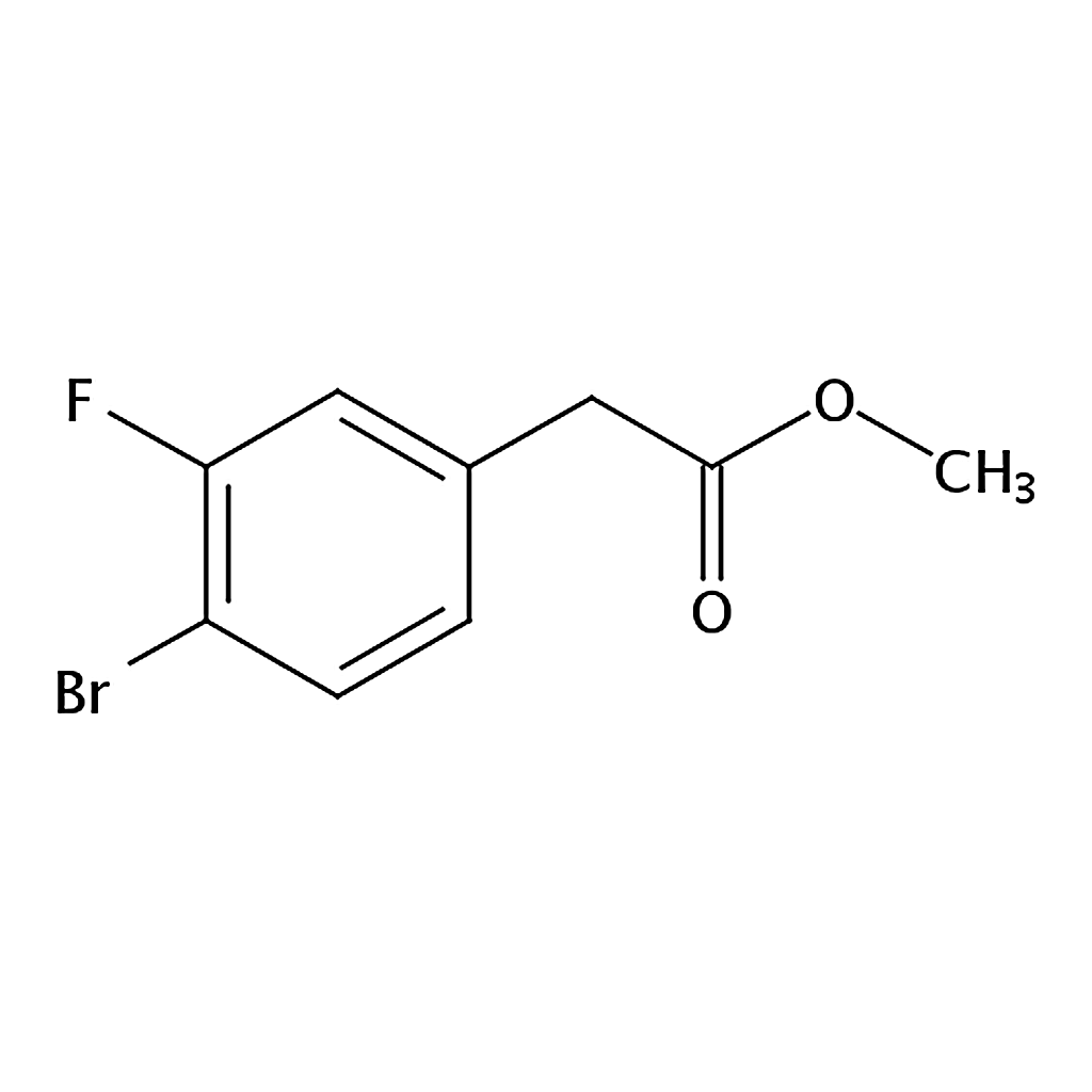 RHAWN Methyl 2-(4-bromo-3-fluorophenyl)acetate