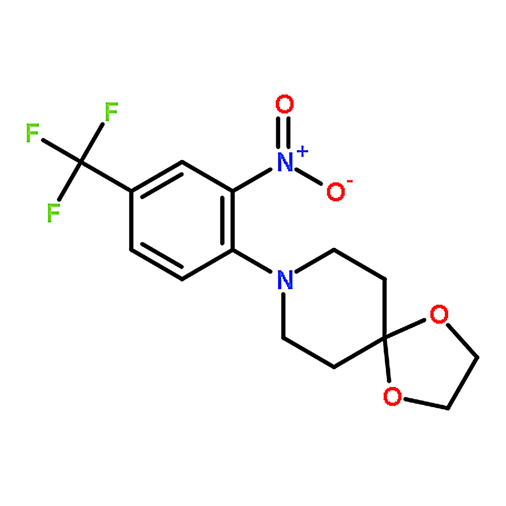 RHAWN 8-(2-Nitro-4-(trifluoromethyl)phenyl)-1,4-dioxa-8-azaspiro[4.5]decane