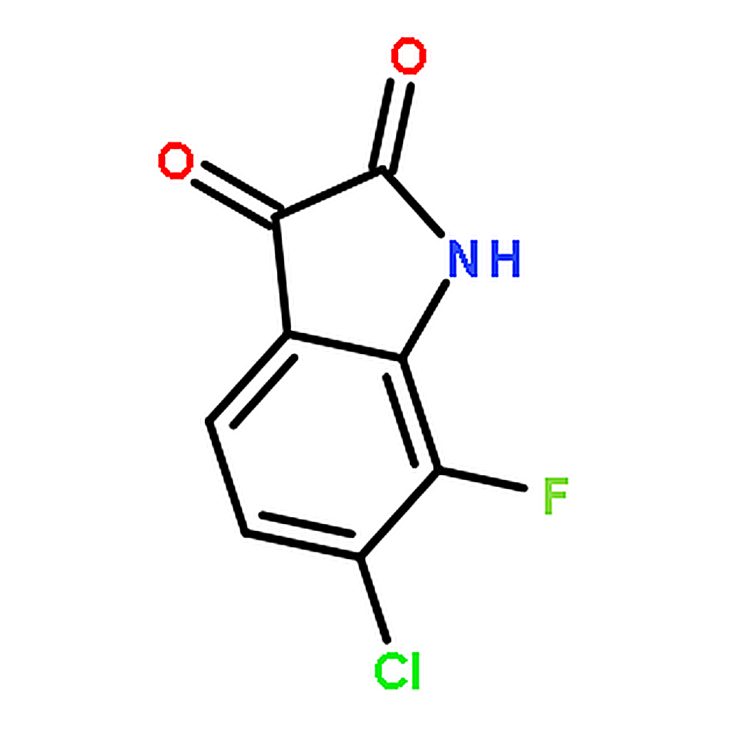 RHAWN 6-Chloro-7-fluoroindoline-2，3-dione