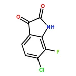 RHAWN 6-Chloro-7-fluoroindoline-2,3-dione