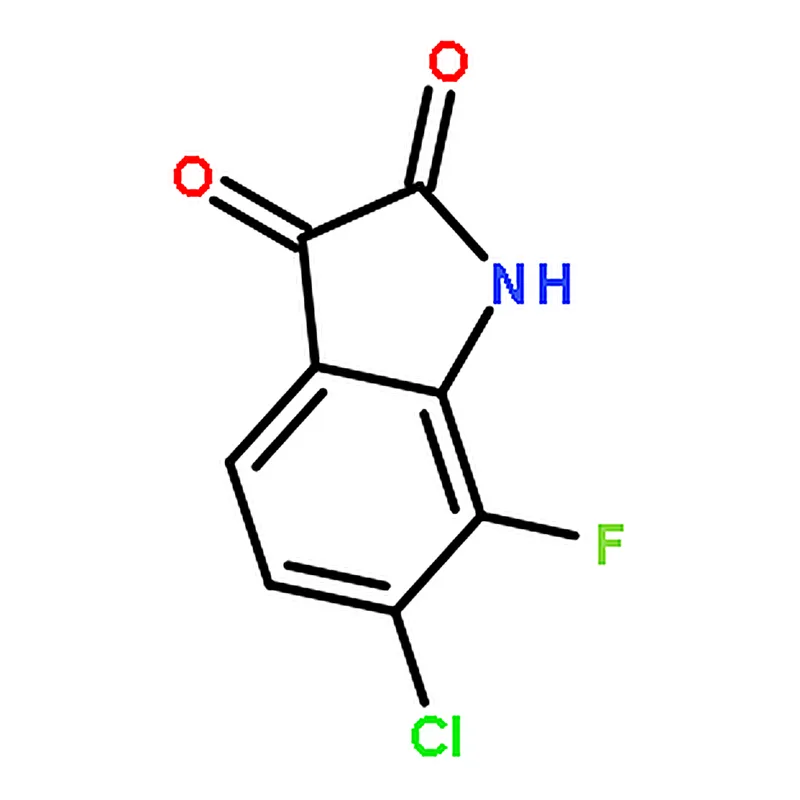 RHAWN 6-Chloro-7-fluoroindoline-2,3-dione
