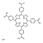 RHAWN Tetra(4-carboxyphenyl)porphyrinatopalladium