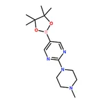RHAWN 2-(4-Methylpiperazin-1-yl)-5-(4,4,5,5-tetramethyl-1,3,2-dioxaborolan-2-yl)pyrimidine