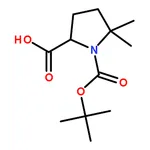 RHAWN (S)-1-(tert-Butoxycarbonyl)-5,5-dimethylpyrrolidine-2-carboxylic acid