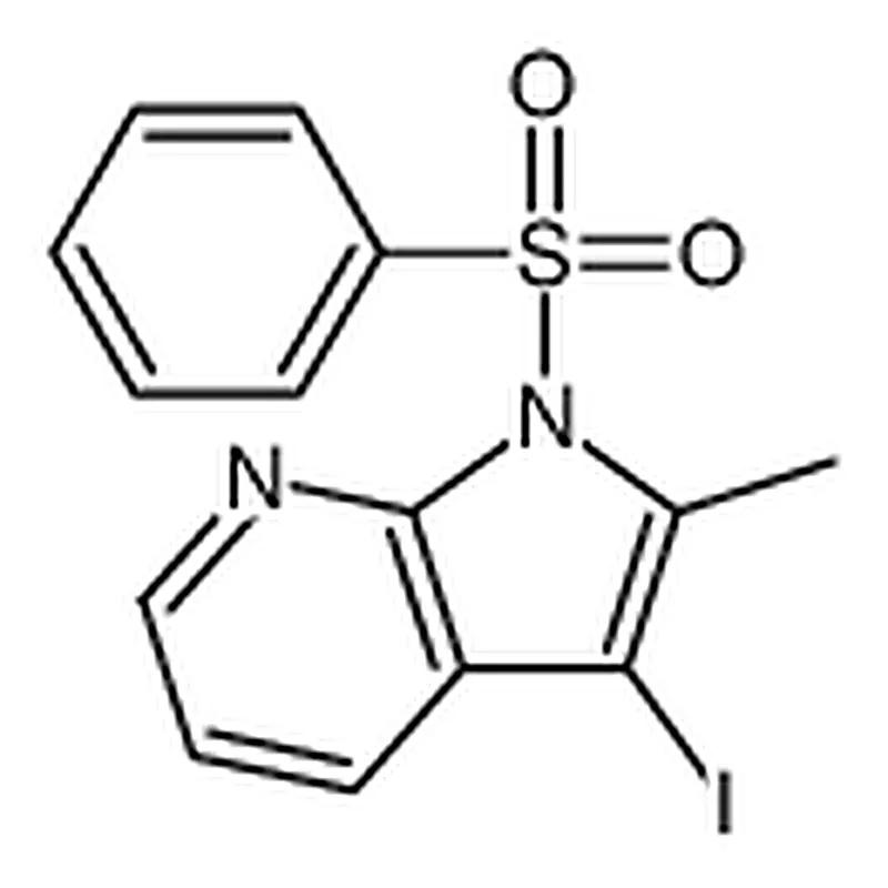 RHAWN 3-Iodo-2-Methyl-1-(Phenylsulfonyl)-7-Azaindole