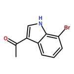 RHAWN 1-(7-Bromo-1H-indol-3-yl)ethanone