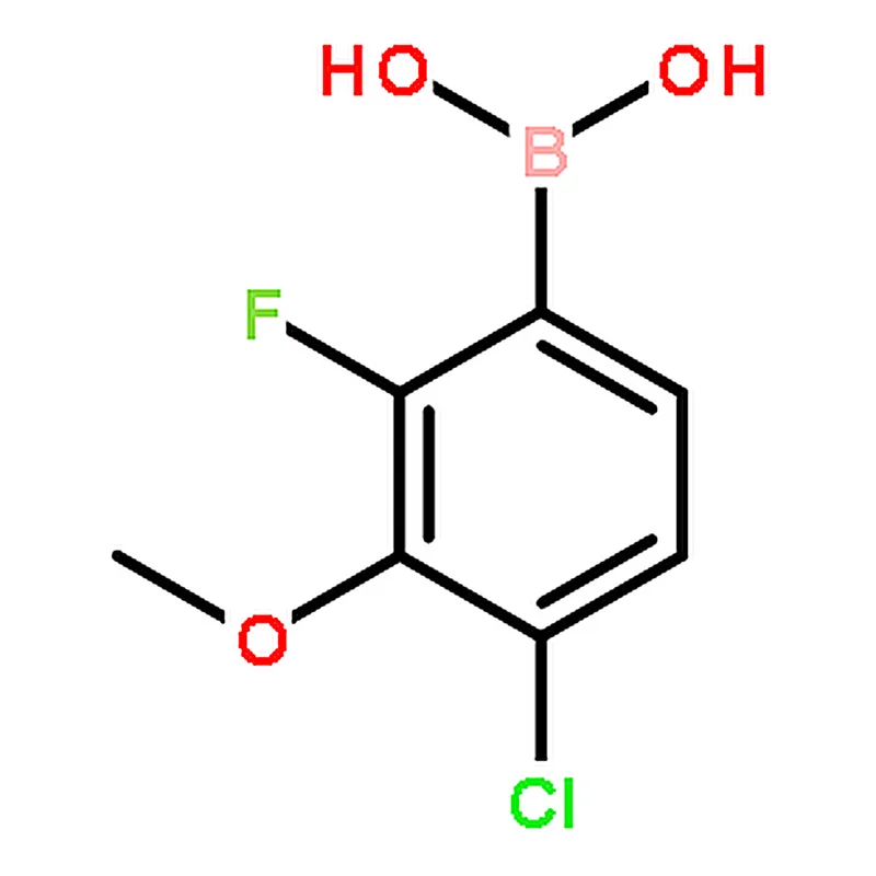 RHAWN (4-Chloro-2-fluoro-3-methoxyphenyl)boronic acid