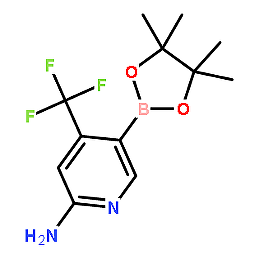 RHAWN 2-Amino-4-(trifluoromethyl)pyridine-5-boronic acid pinacol ester