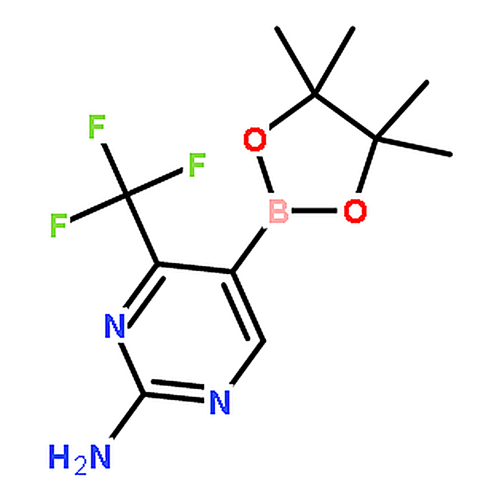 RHAWN 5-(4，4，5，5-Tetramethyl-1，3，2-dioxaborolan-2-yl)-4-(trifluoromethyl)pyrimidin-2-amine