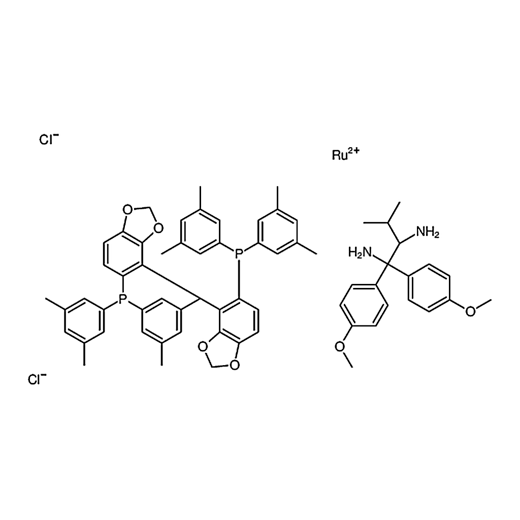 RHAWN Dichloro{(R)-(+)-5,5'-bis[di(3,5-xylyl)phosphino]-4,4'-bi-1,3-benzodioxole}[(2R)-(-)-1,1-bis