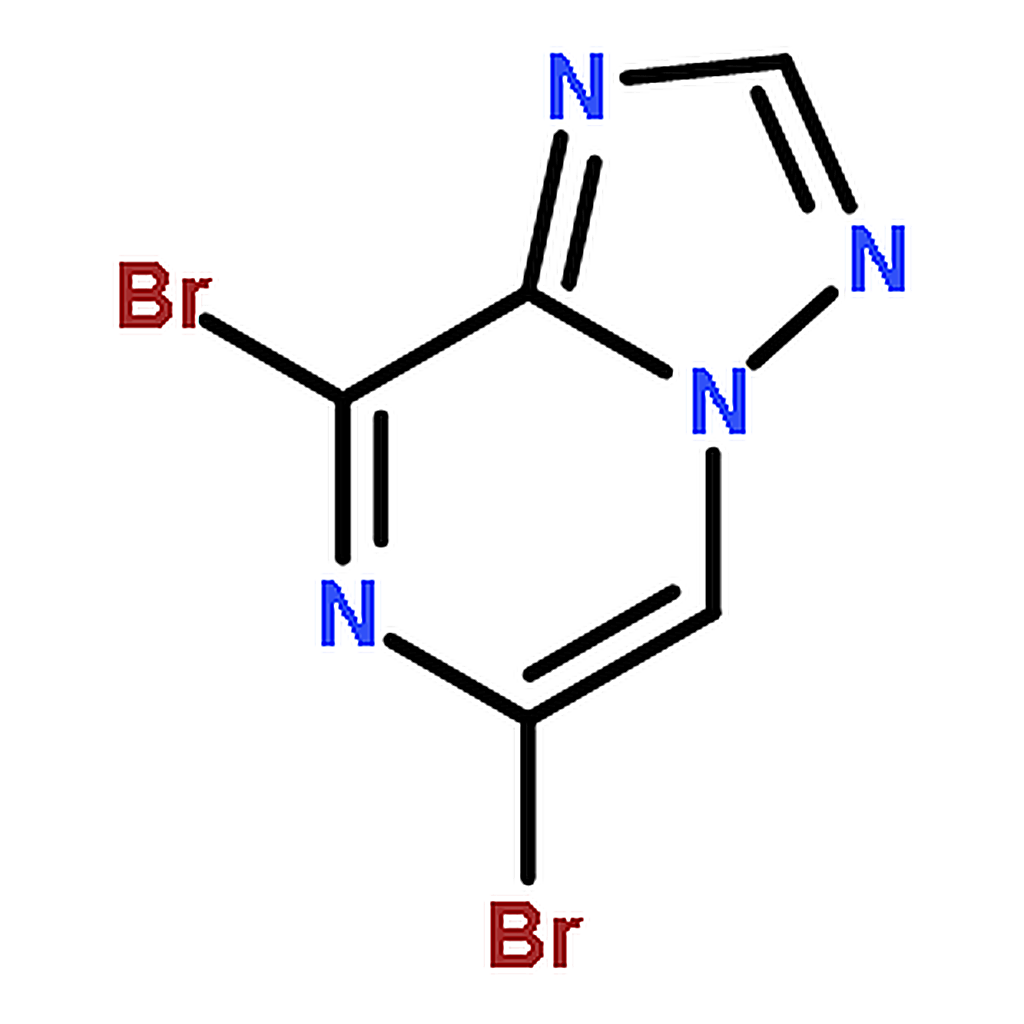 RHAWN 6，8-Dibromo[1，2，4]triazolo[1，5-a]pyrazine