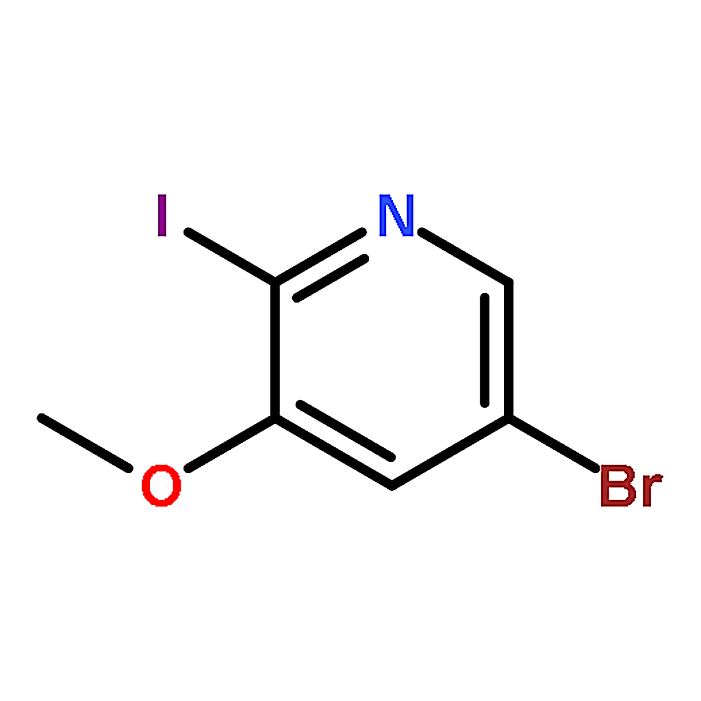 RHAWN 5-Bromo-2-iodo-3-methoxypyridine