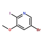 RHAWN 5-Bromo-2-iodo-3-methoxypyridine