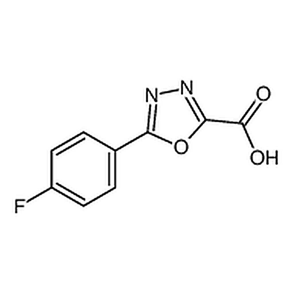 RHAWN 5-(4-Fluorophenyl)-1，3，4-oxadiazole-2-carboxylicacid