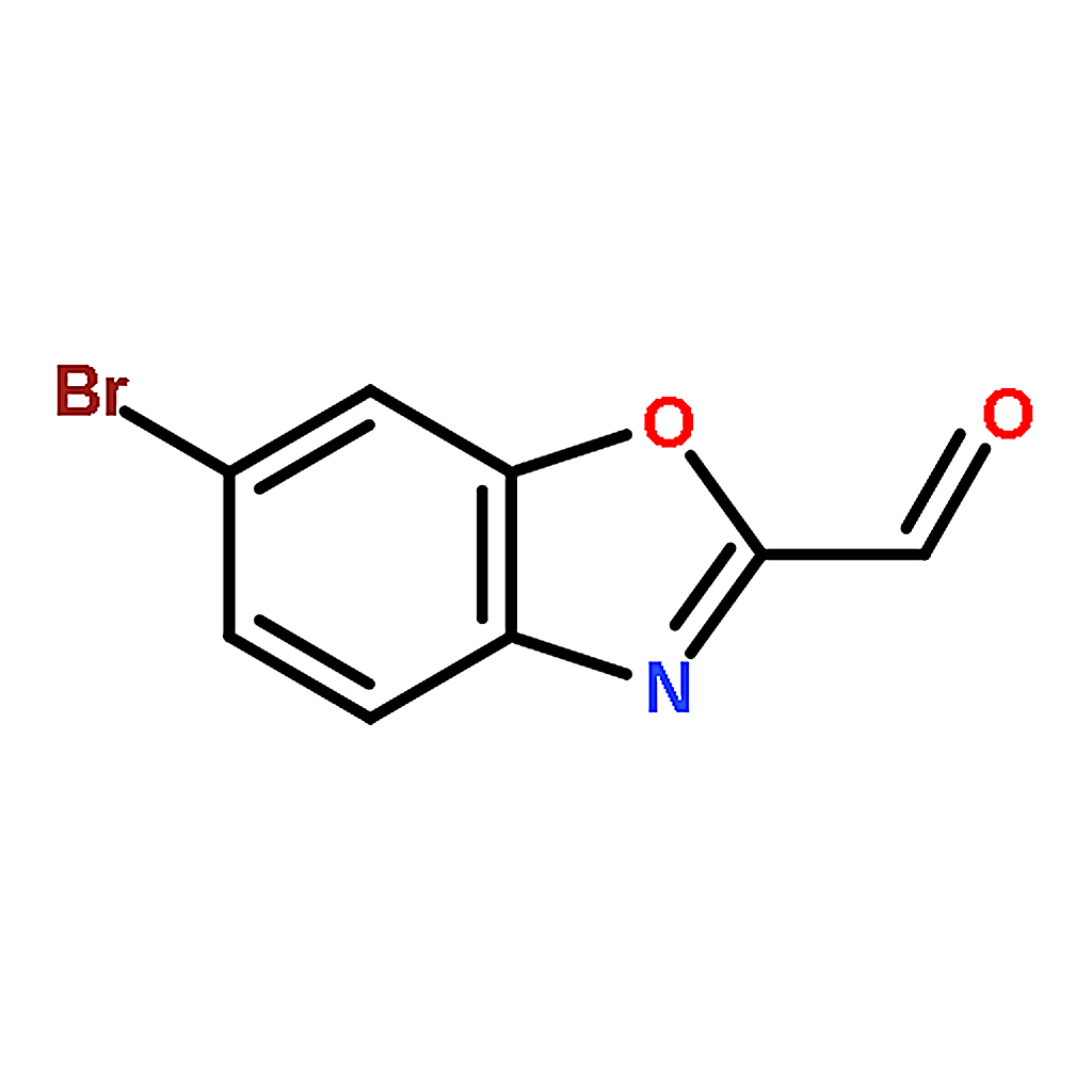 RHAWN 6-Bromobenzo[d]oxazole-2-carbaldehyde