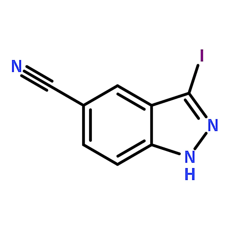RHAWN 3-iodo-1H-indazole-5-carbonitrile