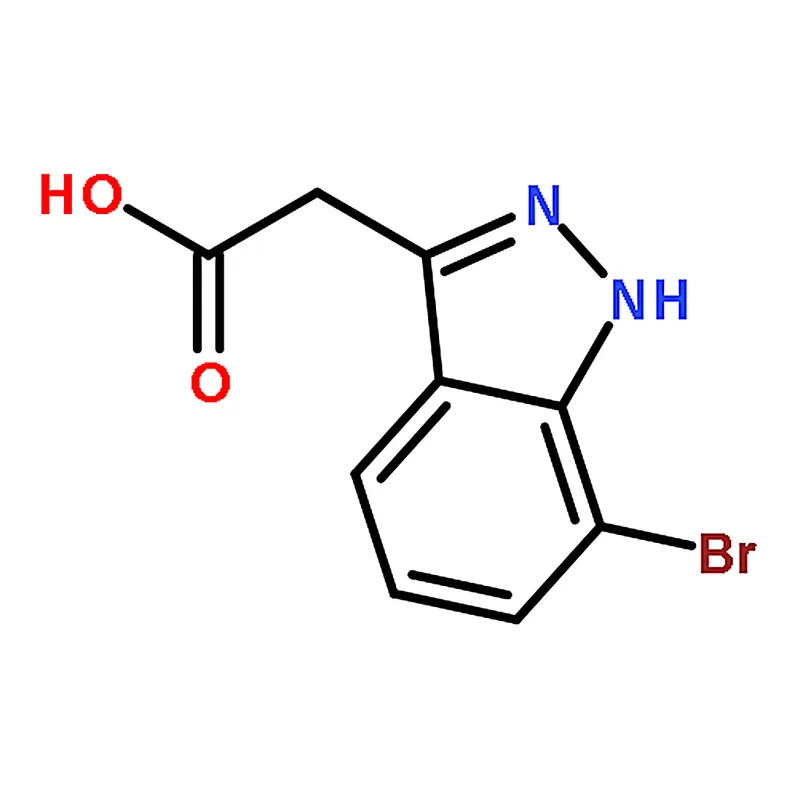 RHAWN 2-(7-Bromo-1H-indazol-3-yl)acetic acid