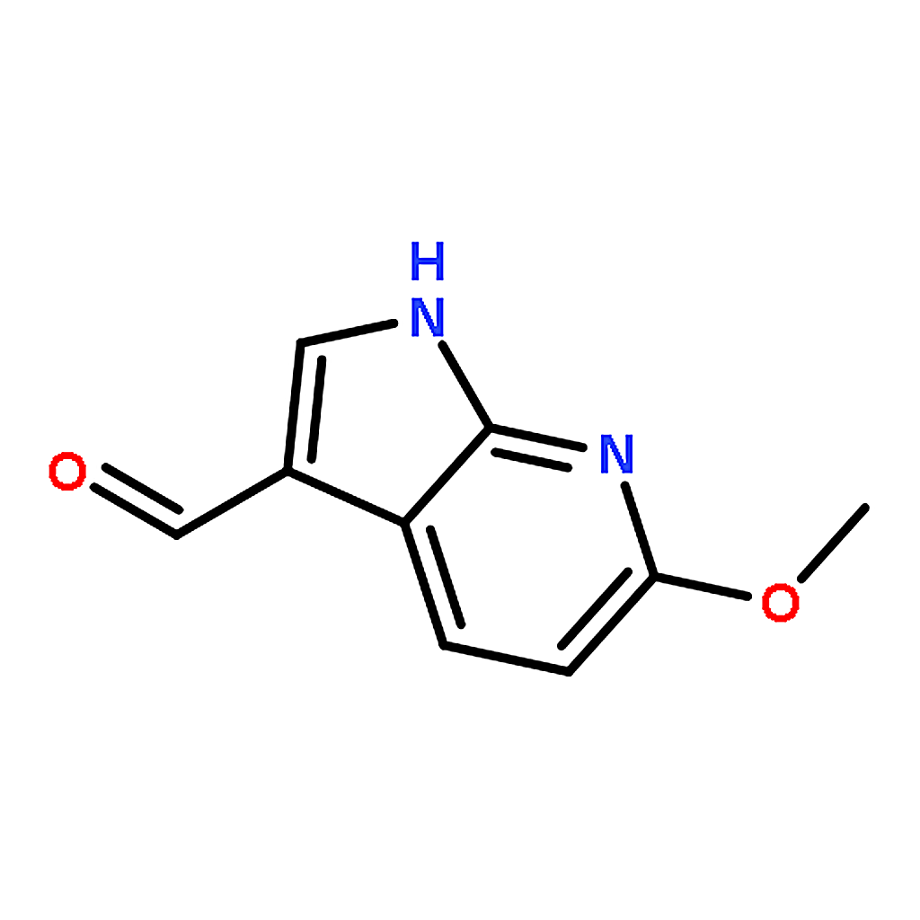 RHAWN 6-Methoxy-1H-pyrrolo[2,3-b]pyridine-3-carbaldehyde