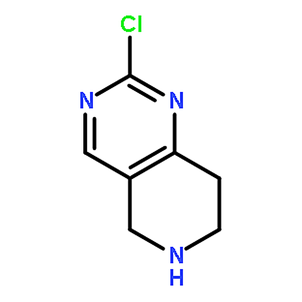 RHAWN 2-Chloro-5，6，7，8-tetrahydropyrido[4，3-d]pyrimidine