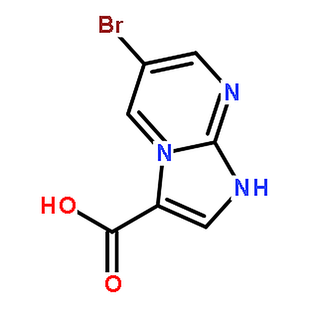RHAWN 6-Bromoimidazo[1,2-a]pyrimidine-3-carboxylic acid