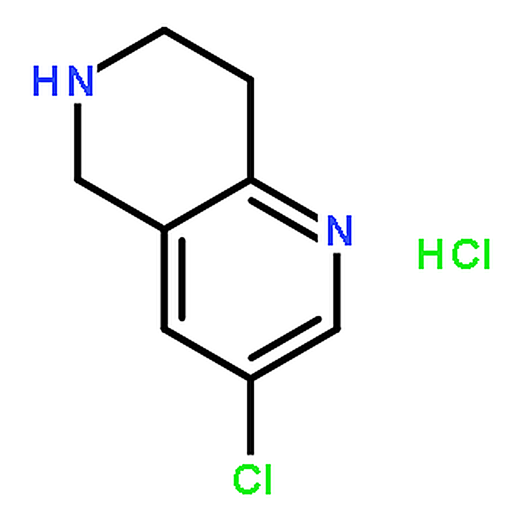 RHAWN 3-Chloro-5,6,7,8-tetrahydro-1,6-naphthyridine