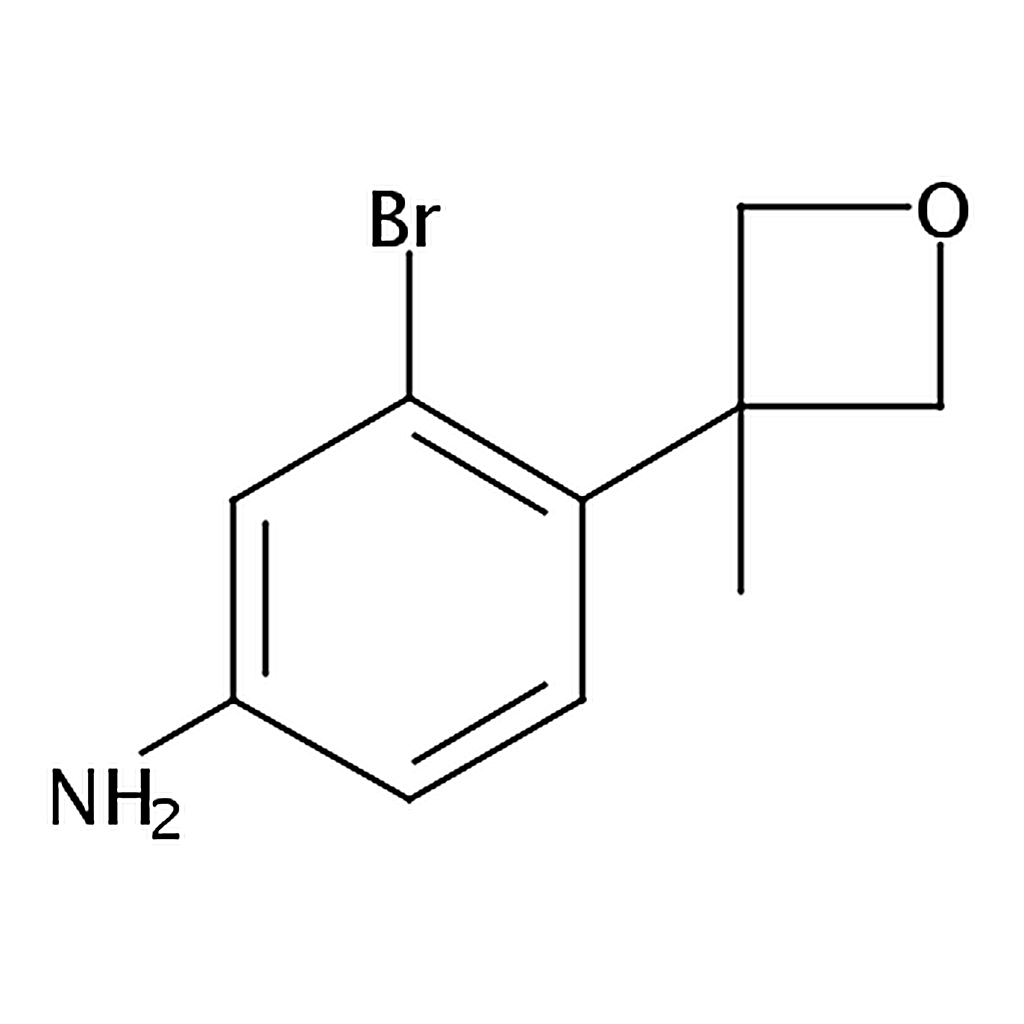 RHAWN 3-Bromo-4-(3-methyloxetan-3-yl)aniline