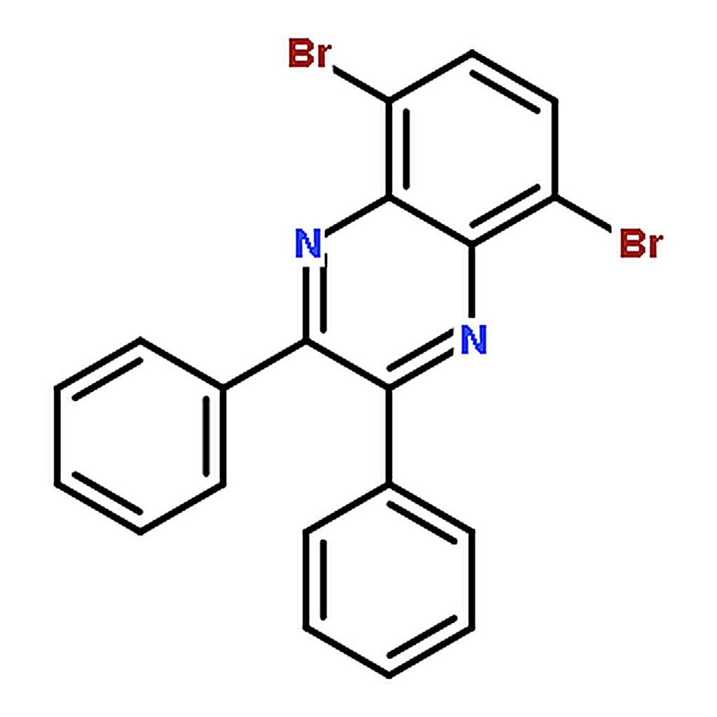 RHAWN 5,8-Dibromo-2,3-diphenylquinoxaline