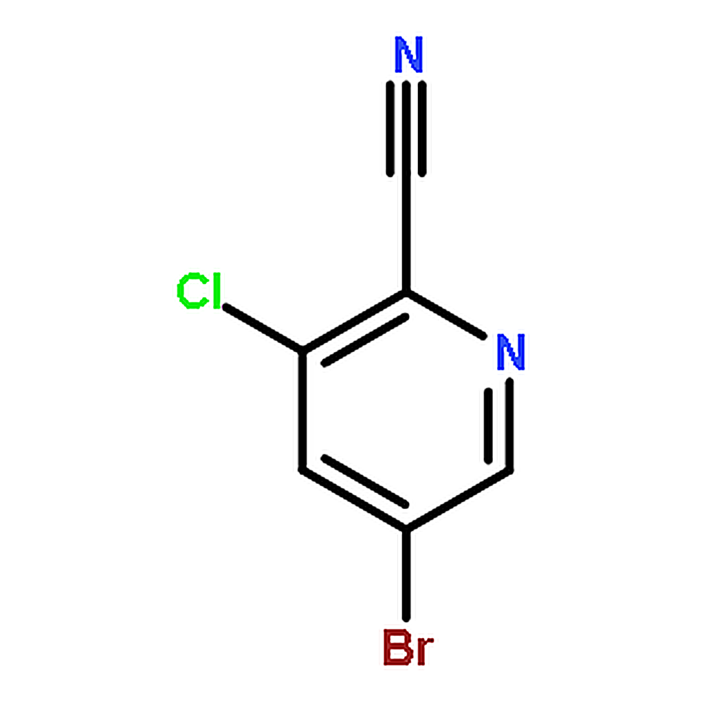 RHAWN 5-bromo-3-chloropyridine-2-carbonitrile