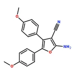RHAWN 2-Amino-4,5-bis(4-methoxyphenyl)furan-3-carbonitrile