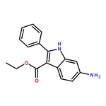 RHAWN Ethyl 6-amino-2-phenyl-1H-indole-3-carboxylate