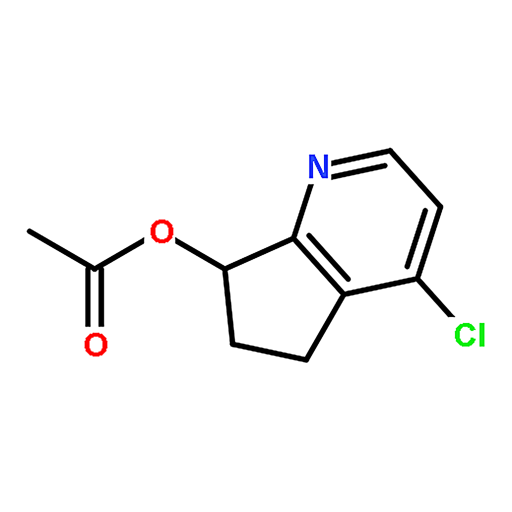 RHAWN 4-Chloro-6，7-dihydro-5H-cyclopenta[b]pyridin-7-yl acetate