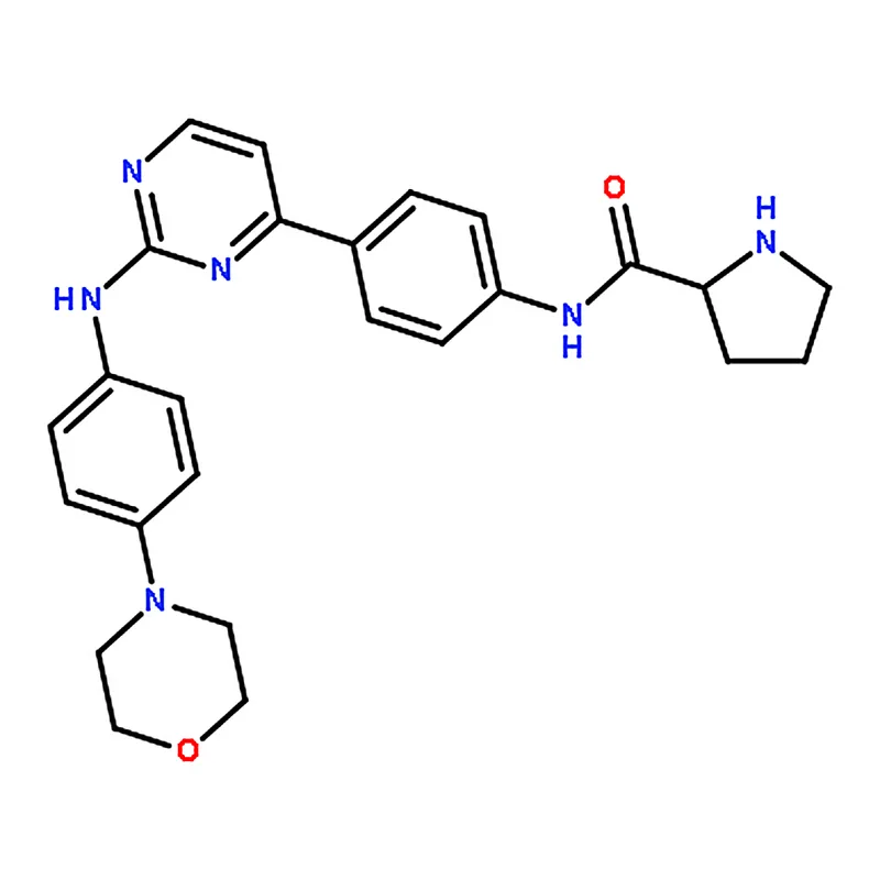 RHAWN (S)-N-(4-(2-((4-morpholinophenyl)amino)pyrimidin-4-yl)phenyl)pyrrolidine-2-carboxamide