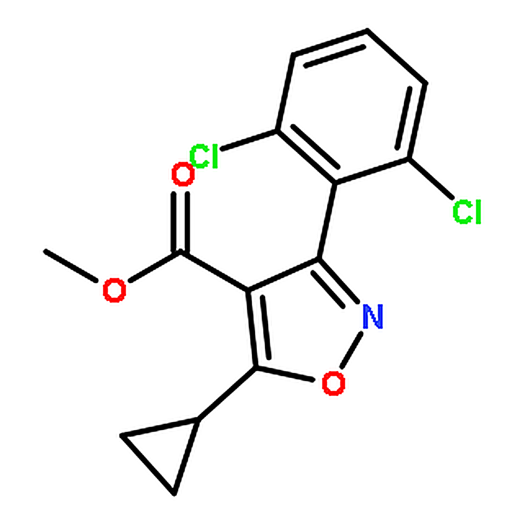 RHAWN Methyl 5-cyclopropyl-3-(2，6-dichlorophenyl)isoxazole-4-carboxylate