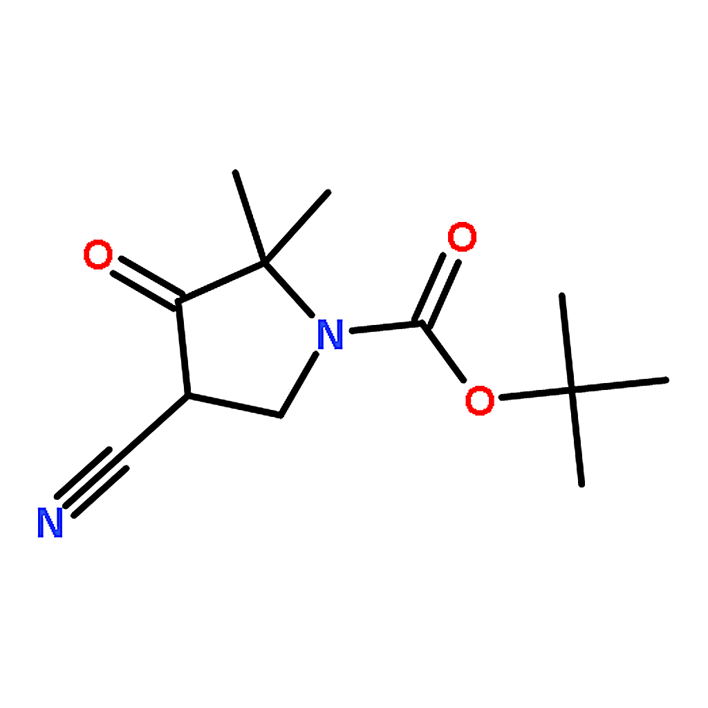 RHAWN tert-Butyl 4-cyano-2，2-dimethyl-3-oxopyrrolidine-1-carboxylate