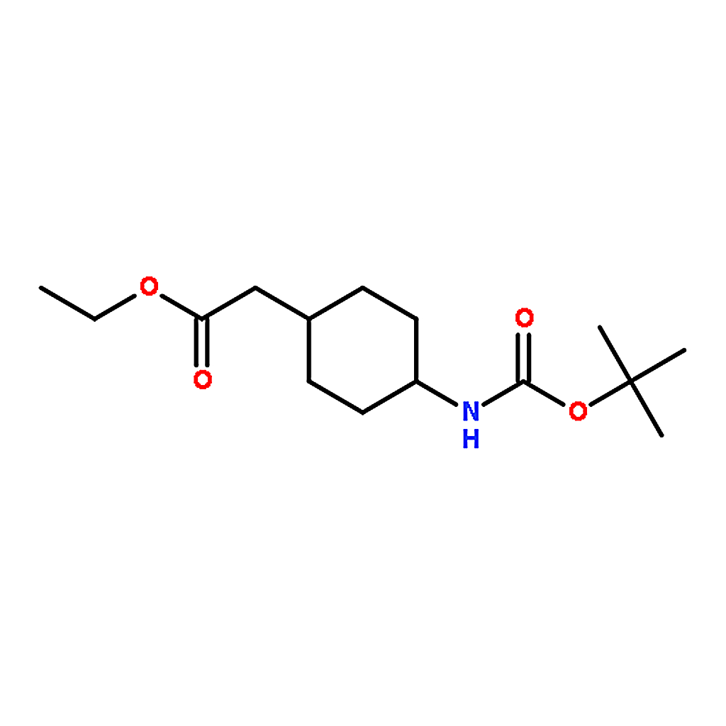 RHAWN Ethyl 2-(trans-4-((tert-butoxycarbonyl)amino)cyclohexyl)acetate