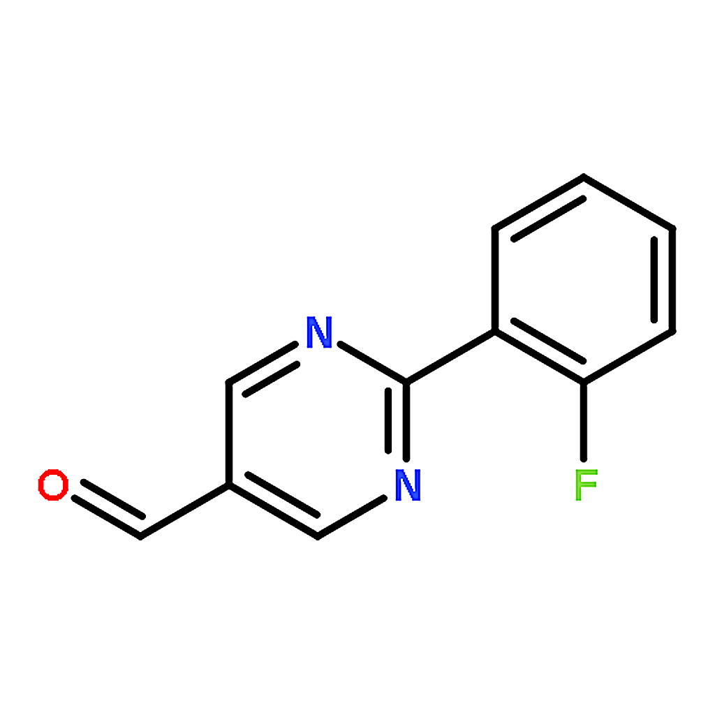 RHAWN 2-(2-Fluorophenyl)pyrimidine-5-carbaldehyde