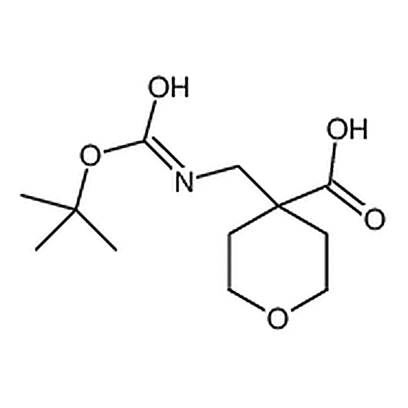 RHAWN 4-(((tert-Butoxycarbonyl)amino)methyl)tetrahydro-2H-pyran-4-carboxylic acid