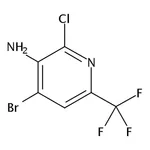 RHAWN 4-Bromo-2-chloro-6-(trifluoromethyl)pyridin-3-amine