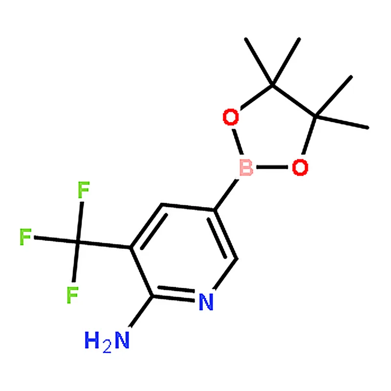 RHAWN 5-(4,4,5,5-Tetramethyl-1,3,2-dioxaborolan-2-yl)-3-(trifluoromethyl)pyridin-2-amine