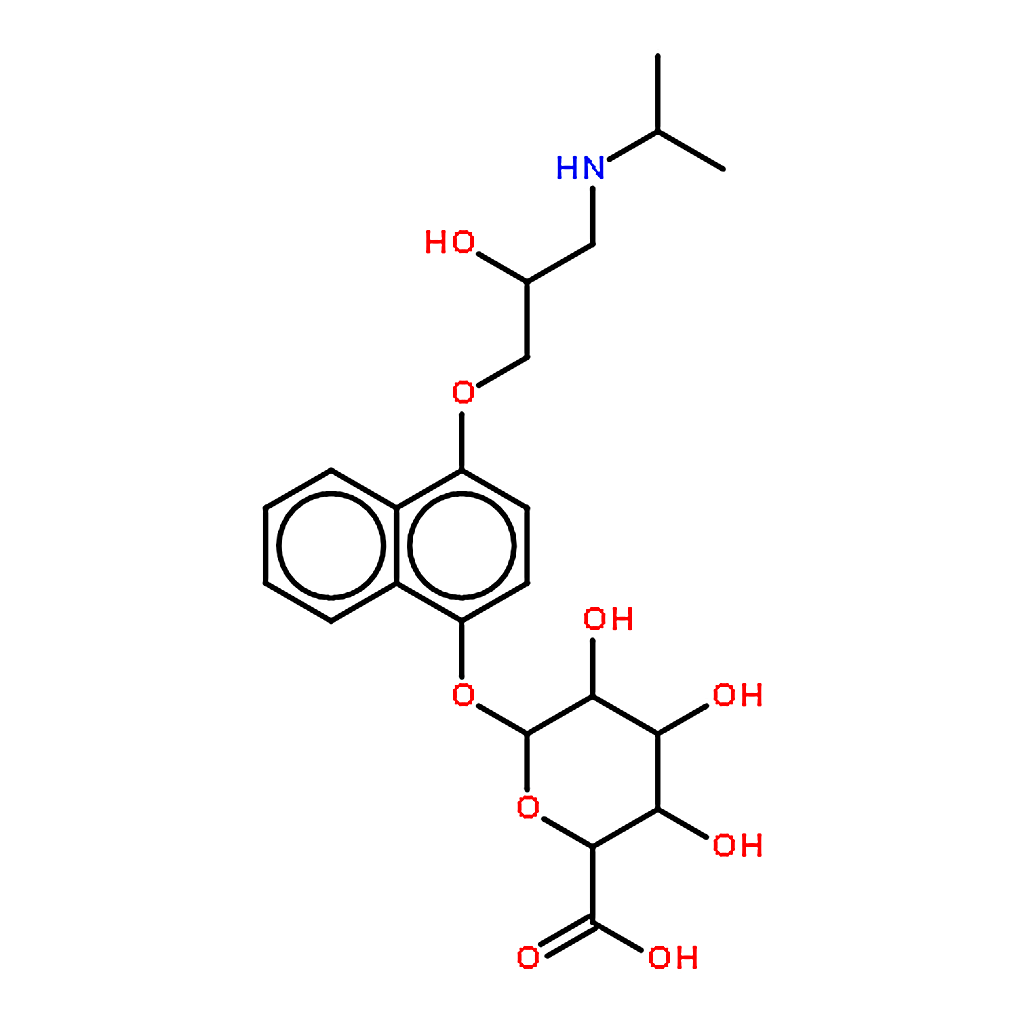 RHAWN (÷)-4-hydroxy Propranolol -D-Glucuronide