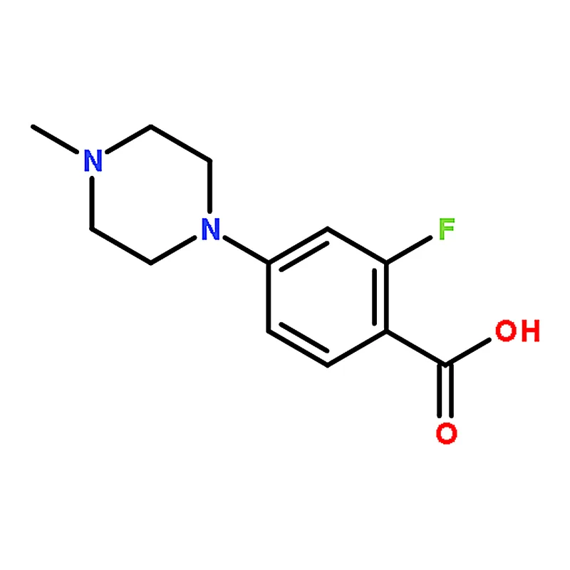 RHAWN 2-Fluoro-4-(4-methyl-1-piperazinyl)benzoic Acid