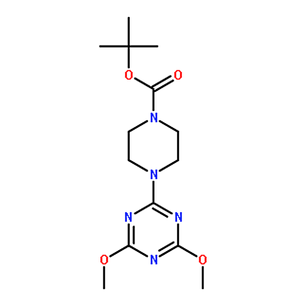 RHAWN 2-(4-Boc-1-piperazinyl)-4,6-dimethoxy-1,3,5-triazine