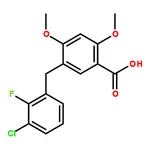 RHAWN 5-(3-chloro-2-fluorobenzyl)-2,4-diMethoxybenzoic acid