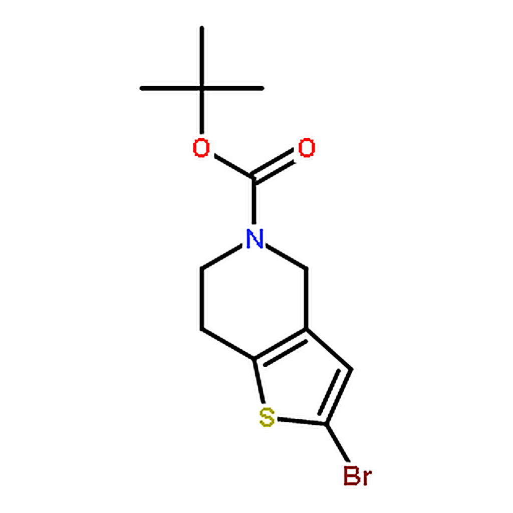 RHAWN tert-Butyl 2-bromo-6，7-dihydrothieno[3，2-c]pyridine-5(4H)-carboxylate
