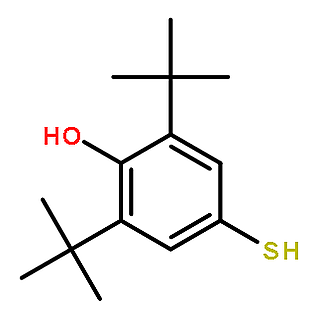 RHAWN 2，6-Di-tert-butyl-4-mercaptophenol