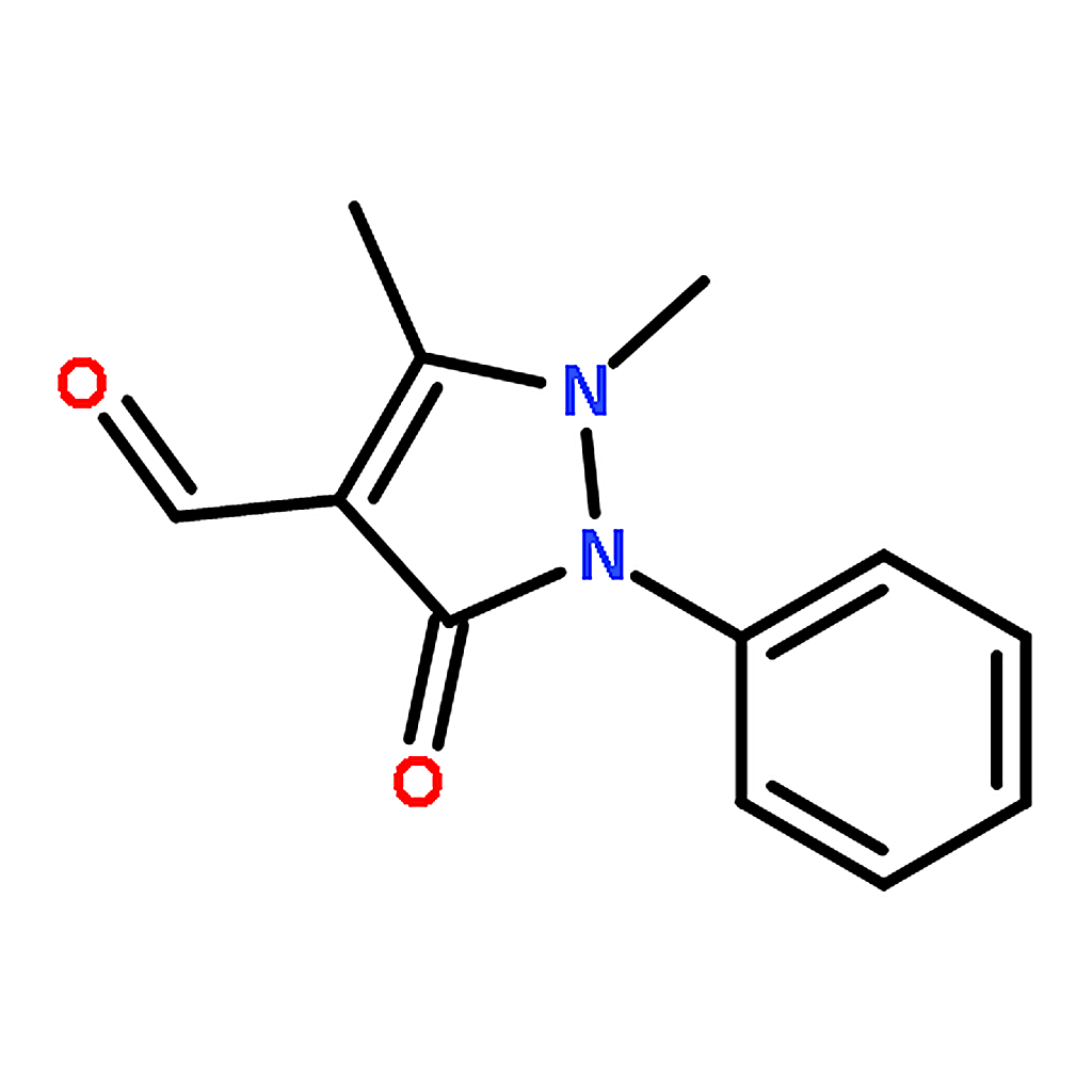 RHAWN 1,5-Dimethyl-3-oxo-2-phenyl-2,3-dihydro-1H-pyrazole-4-carbaldehyde