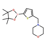 RHAWN 4-((5-(4,4,5,5-Tetramethyl-1,3,2-dioxaborolan-2-yl)thiophen-2-yl)methyl)morpholine