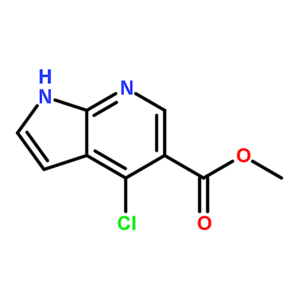 RHAWN Methyl 4-chloro-1H-pyrrolo[2，3-b]pyridine-5-carboxylate
